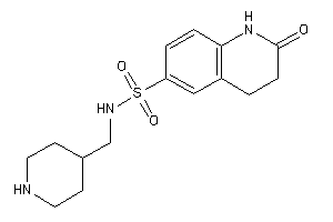 2-keto-N-(4-piperidylmethyl)-3,4-dihydro-1H-quinoline-6-sulfonamide