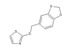 2-(piperonylthio)thiazole