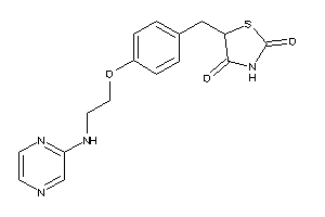 5-[4-[2-(pyrazin-2-ylamino)ethoxy]benzyl]thiazolidine-2,4-quinone