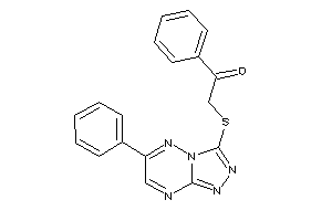 Image of 1-phenyl-2-[(6-phenyl-[1,2,4]triazolo[4,3-b][1,2,4]triazin-3-yl)thio]ethanone