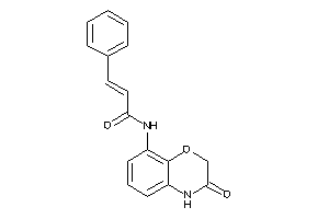 N-(3-keto-4H-1,4-benzoxazin-8-yl)-3-phenyl-acrylamide