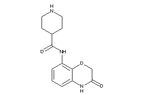 N-(3-keto-4H-1,4-benzoxazin-8-yl)isonipecotamide