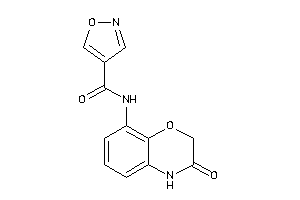 N-(3-keto-4H-1,4-benzoxazin-8-yl)isoxazole-4-carboxamide