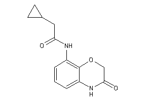 2-cyclopropyl-N-(3-keto-4H-1,4-benzoxazin-8-yl)acetamide