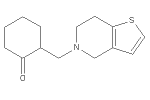 Image of 2-(6,7-dihydro-4H-thieno[3,2-c]pyridin-5-ylmethyl)cyclohexanone