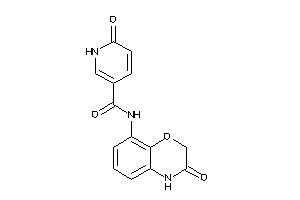 6-keto-N-(3-keto-4H-1,4-benzoxazin-8-yl)-1H-pyridine-3-carboxamide