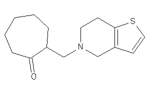 2-(6,7-dihydro-4H-thieno[3,2-c]pyridin-5-ylmethyl)cycloheptanone