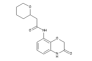 N-(3-keto-4H-1,4-benzoxazin-8-yl)-2-tetrahydropyran-2-yl-acetamide