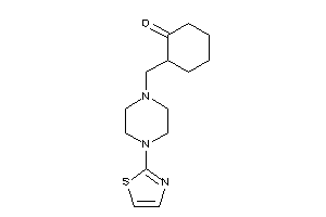 Image of 2-[(4-thiazol-2-ylpiperazino)methyl]cyclohexanone
