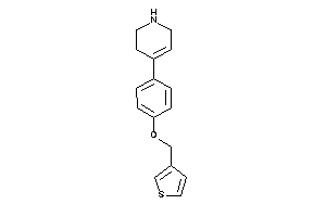 4-[4-(3-thenyloxy)phenyl]-1,2,3,6-tetrahydropyridine