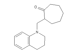 2-(3,4-dihydro-2H-quinolin-1-ylmethyl)cycloheptanone