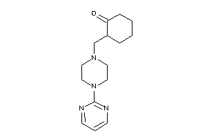 2-[[4-(2-pyrimidyl)piperazino]methyl]cyclohexanone