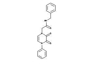 N-benzyl-2-(2,3-diketo-4-phenyl-pyrazin-1-yl)acetamide