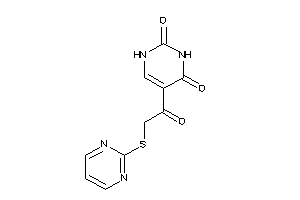 5-[2-(2-pyrimidylthio)acetyl]uracil