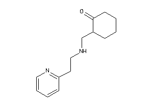 2-[[2-(2-pyridyl)ethylamino]methyl]cyclohexanone