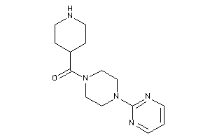 4-piperidyl-[4-(2-pyrimidyl)piperazino]methanone