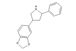 4-(1,3-benzodioxol-5-yl)-2-phenyl-pyrrolidine