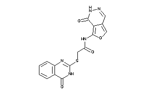 N-(4-keto-3H-furo[3,4-d]pyridazin-5-yl)-2-[(4-keto-3H-quinazolin-2-yl)thio]acetamide