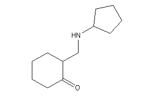 2-[(cyclopentylamino)methyl]cyclohexanone