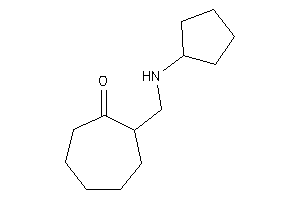 2-[(cyclopentylamino)methyl]cycloheptanone