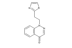 1-(2-thiazol-2-ylethyl)cinnolin-4-one