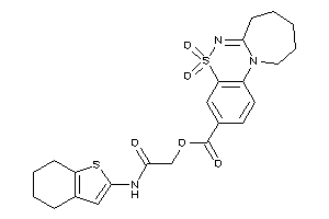 DiketoBLAHcarboxylic Acid [2-keto-2-(4,5,6,7-tetrahydrobenzothiophen-2-ylamino)ethyl] Ester