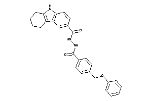 N'-[4-(phenoxymethyl)benzoyl]-6,7,8,9-tetrahydro-5H-carbazole-3-carbohydrazide