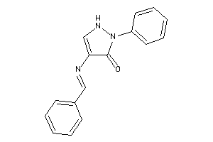 4-(benzalamino)-2-phenyl-3-pyrazolin-3-one