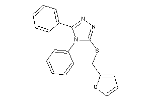 3-(2-furfurylthio)-4,5-diphenyl-1,2,4-triazole