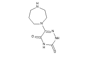 6-(1,4-diazepan-1-yl)-2H-1,2,4-triazine-3,5-quinone