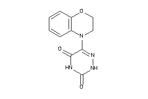 6-(2,3-dihydro-1,4-benzoxazin-4-yl)-2H-1,2,4-triazine-3,5-quinone