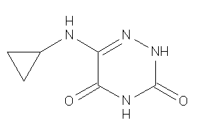 6-(cyclopropylamino)-2H-1,2,4-triazine-3,5-quinone
