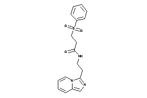 3-besyl-N-(2-imidazo[1,5-a]pyridin-3-ylethyl)propionamide