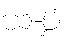 6-(1,3,3a,4,5,6,7,7a-octahydroisoindol-2-yl)-2H-1,2,4-triazine-3,5-quinone