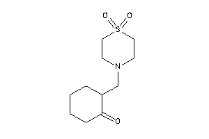 2-[(1,1-diketo-1,4-thiazinan-4-yl)methyl]cyclohexanone