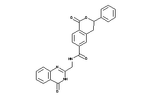 1-keto-N-[(4-keto-3H-quinazolin-2-yl)methyl]-3-phenyl-isochroman-6-carboxamide