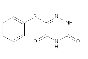 6-(phenylthio)-2H-1,2,4-triazine-3,5-quinone