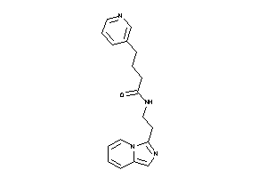 N-(2-imidazo[1,5-a]pyridin-3-ylethyl)-4-(3-pyridyl)butyramide