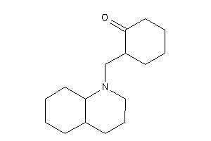 Image of 2-(3,4,4a,5,6,7,8,8a-octahydro-2H-quinolin-1-ylmethyl)cyclohexanone