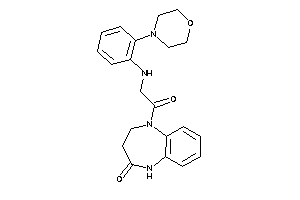 1-[2-(2-morpholinoanilino)acetyl]-3,5-dihydro-2H-1,5-benzodiazepin-4-one