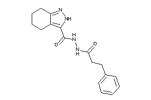 N'-hydrocinnamoyl-4,5,6,7-tetrahydro-2H-indazole-3-carbohydrazide