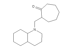 2-(3,4,4a,5,6,7,8,8a-octahydro-2H-quinolin-1-ylmethyl)cycloheptanone