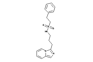 N-(3-imidazo[1,5-a]pyridin-3-ylpropyl)-2-phenyl-ethanesulfonamide