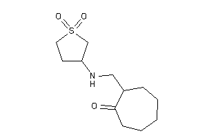 2-[[(1,1-diketothiolan-3-yl)amino]methyl]cycloheptanone