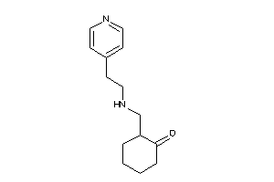 2-[[2-(4-pyridyl)ethylamino]methyl]cyclohexanone