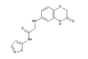 N-isoxazol-5-yl-2-[(3-keto-4H-1,4-benzoxazin-6-yl)amino]acetamide