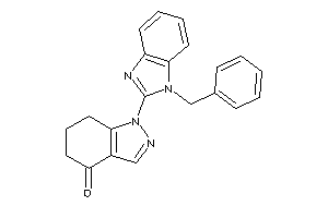 Image of 1-(1-benzylbenzimidazol-2-yl)-6,7-dihydro-5H-indazol-4-one