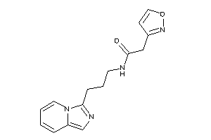 N-(3-imidazo[1,5-a]pyridin-3-ylpropyl)-2-isoxazol-3-yl-acetamide