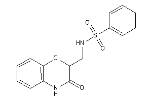 N-[(3-keto-4H-1,4-benzoxazin-2-yl)methyl]benzenesulfonamide