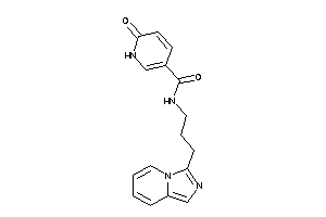 N-(3-imidazo[1,5-a]pyridin-3-ylpropyl)-6-keto-1H-pyridine-3-carboxamide